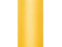 Tiul gładki dekoracyjny 15cm 9m żółty