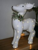 Figurka JELEŃ DUŻY 80cm podświetlany LED świecąca dekoracja świąteczna