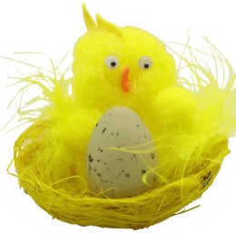 Kurczak Wielkanocny w gniazdku dekoracja