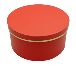 Pudełko prezentowe ozdobne dekoracyjne C 15x8 czerwone