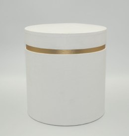 Pudełko prezentowe ozdobne dekoracyjne A 19x19 białe