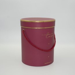 Pudełko prezentowe ozdobne dekoracyjne B 20x15cm czerwone