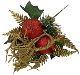 Gałązka ozdobna stroik świąteczny na piku