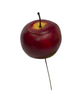 Dekoracja Jabłko 16cm Stroik Święta na druciku