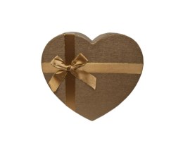 Pudełko ozdobne dekoracyjne serce z wstążką