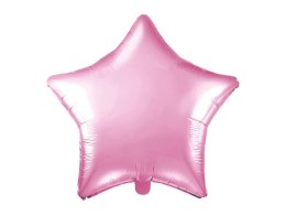 Balon foliowy Gwiazdka 48cm jasny różowy