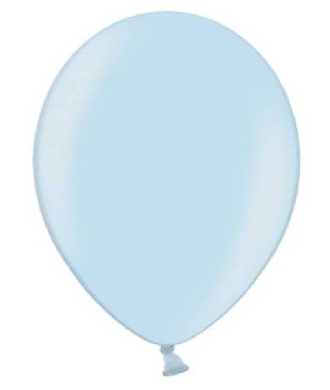 Balony Strong 23cm Metallic Baby Blue 10szt