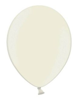 Balony Strong 27cm Metallic Light Cream 10szt