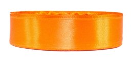 Tasiemka satynowa atłasowa 15mm 32m pomarańcz