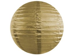 Lampion papierowy 35cm złoty