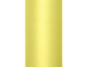 Tiul gładki dekoracyjny 30cm 9m j.żółty
