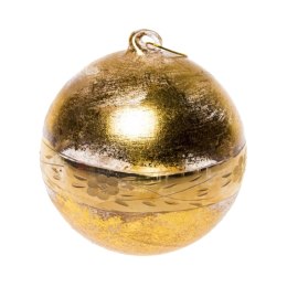 Bombka choinkowa szklana ozdoba świąteczna 9cm