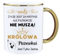 KUBEK PREMIUM DLA KOSMETYCZKI STYLISTKI PAZNOKCI ŚMIESZNY PREZENT