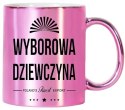 KUBEK RÓŻOWY PREMIUM DLA ŻONY KOLEŻANKI DZIEWCZYNY WALENTYNKI URODZINY