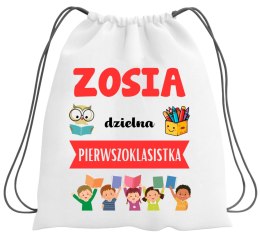 PLECAK SPORTOWY WOREK NA BUTY KAPCIE PREMIUM DO SZKOŁY PASOWANIE NA UCZNIA