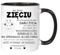 KUBEK DLA ZIĘCIA URODZINY IMIENINY ŚMIESZNY PREZENT ZIĘĆ