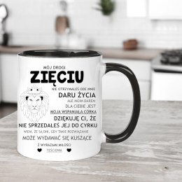 KUBEK DLA ZIĘCIA URODZINY IMIENINY ŚMIESZNY PREZENT ZIĘĆ