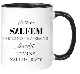 KUBEK PREZENT DLA KIEROWNIKA SZEFA URODZINY IMIENINY ŚMIESZNY PREZENT