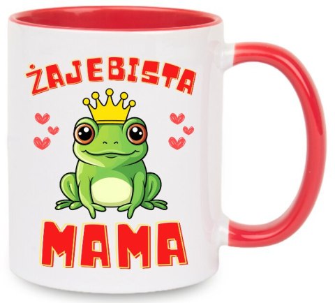 Kubek na DZIEŃ MATKI dla MAMY śmieszny prezent ŻAJEBISTA MAMA