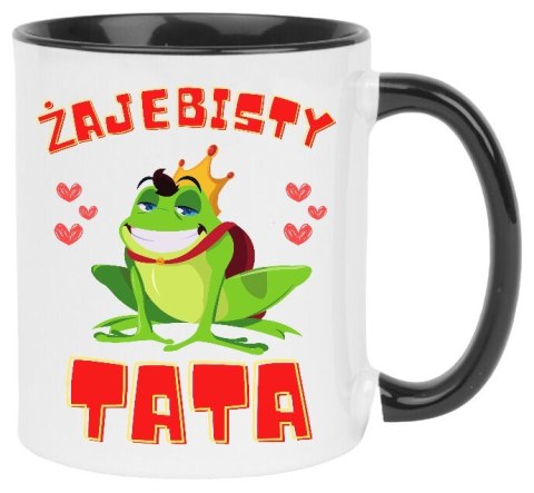 Kubek na DZIEŃ OJCA dla TATY śmieszny prezent ŻAJEBISTY TATA