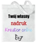 TORBA Z WŁASNYM NADRUKIEM ZDJĘCIEM GRAFIKĄ KREATOR ONLINE