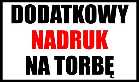 DODATKOWY NADRUK NA TORBĘ