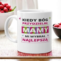 KUBEK Z NADRUKIEM ŚMIESZNY PREZENT DLA MAMY URODZINY IMIENINY DZIEŃ MATKI