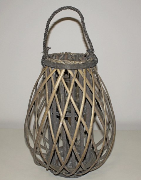 Lampion latarnia drewniana 42cm styl boho Lampion latarnia drewniana 42cm styl boho