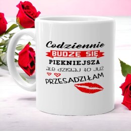 KUBEK Z NADRUKIEM DLA KOLEŻANKI DZIEWCZYNY ŻONY MAMY DZIEŃ KOBIET URODZINY