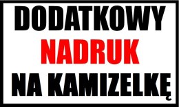 DODATKOWY NADRUK PRZÓD NA KAMIZELKĘ ODBLASKOWĄ