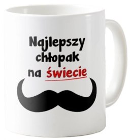 KUBEK Z NADRUKIEM IMIĘ PREZENT DZIEŃ CHŁOPAKA KOLEGI URODZINY IMIENINY