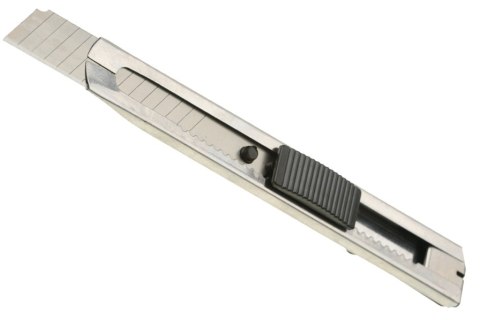 Nóż nożyk metalowy do tapet 18mm łamane ostrze Nóż nożyk metalowy do tapet 18mm łamane ostrze
