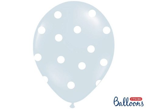 Balony 30cm Słonik Pastel Baby Blue 5szt Balony 30cm Słonik Pastel Baby Blue 5szt