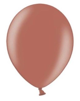 Balony Strong 23cm Metallic Sienna 10 szt