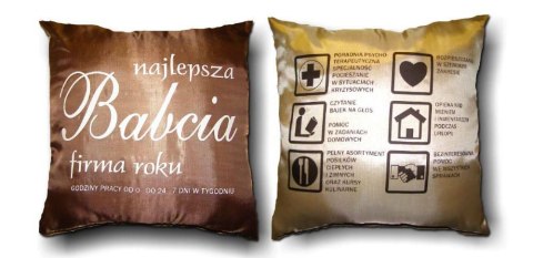 Poduszka dla BABCI prezent Najlepsza Babcia Poduszka dla BABCI prezent Najlepsza Babcia