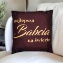 Poduszka prezent Dzień Babci Kocham Cię Babciu