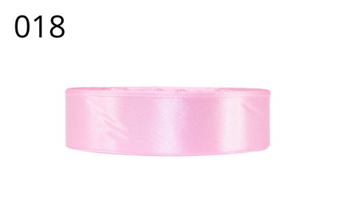 TASIEMKA WSTĄŻKA SATYNOWA ATŁASOWA 25mm 32m Pink TASIEMKA WSTĄŻKA SATYNOWA ATŁASOWA 25mm 32m Pink