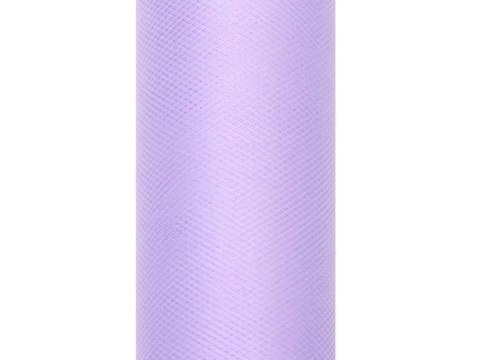Tiul gładki dekoracyjny 30cm 9m liliowy Tiul gładki dekoracyjny 30cm 9m liliowy