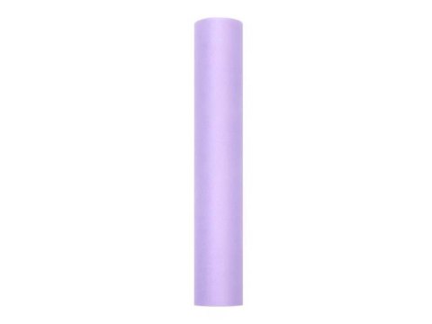 Tiul gładki dekoracyjny 30cm 9m liliowy Tiul gładki dekoracyjny 30cm 9m liliowy