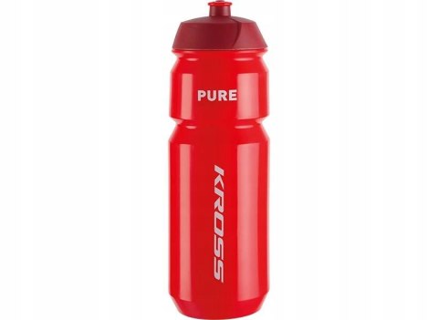 Bidon Rowerowy Kross Pure 750ml Czerwony Bidon Rowerowy Kross Pure 750ml Czerwony