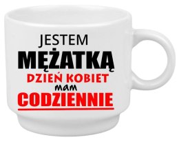 FILIŻANKA PREZENT DZIEŃ KOBIET DLA KOLEŻANKI DZIEWCZYNY ŻONY 250ml