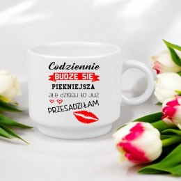 FILIŻANKA PREZENT DZIEŃ KOBIET DLA KOLEŻANKI DZIEWCZYNY ŻONY 250ml