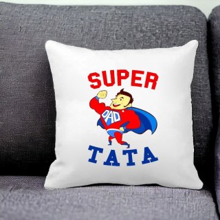 Poduszka z nadrukiem Tata prezent na DZIEŃ OJCA dla TATY różne wzory