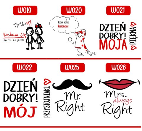 Poduszka prezent na Walentynki dla Dziewczyny Chłopaka Męża Żony różne wzory Poduszka prezent na Walentynki dla Dziewczyny Chłopaka Męża Żony różne wzory