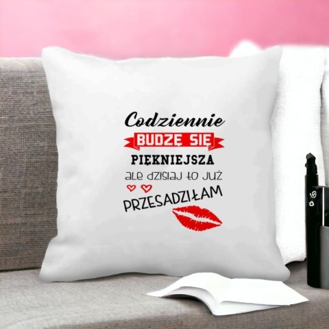 Poduszka z nadrukiem prezent Dzień Kobiet dla Koleżanki Dziewczyny Mamy Poduszka z nadrukiem prezent Dzień Kobiet dla Koleżanki Dziewczyny Mamy