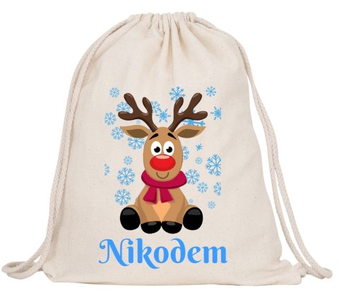 WOREK NA BUTY KAPCIE PLECAK MOCNY PREMIUM Z IMIENIEM MIKOŁAJKI ŚWIĘTA # WOREK NA BUTY KAPCIE PLECAK MOCNY PREMIUM Z IMIENIEM MIKOŁAJKI ŚWIĘTA #