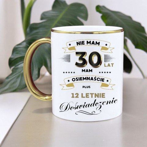 KUBEK PREMIUM NA 30 URODZINY ŚMIESZNY PREZENT KUBEK PREMIUM NA 30 URODZINY ŚMIESZNY PREZENT