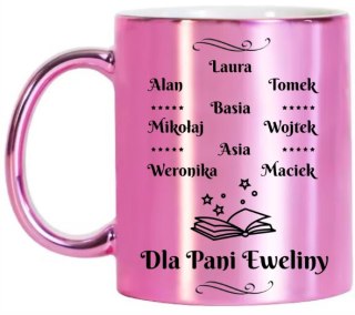 KUBEK PREMIUM Z IMIONAMI DZIECI PREZENT DZIEŃ NAUCZYCIELA WYCHOWAWCY #