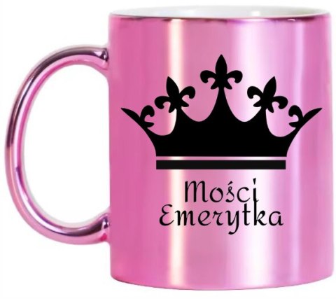 KUBEK RÓŻOWY PREMIUM DLA EMERYTKI EMERYTURA POŻEGNANIE Z PRACY KUBEK RÓŻOWY PREMIUM DLA EMERYTKI EMERYTURA POŻEGNANIE Z PRACY