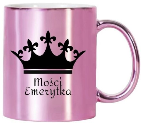 KUBEK RÓŻOWY PREMIUM DLA EMERYTKI EMERYTURA POŻEGNANIE Z PRACY KUBEK RÓŻOWY PREMIUM DLA EMERYTKI EMERYTURA POŻEGNANIE Z PRACY